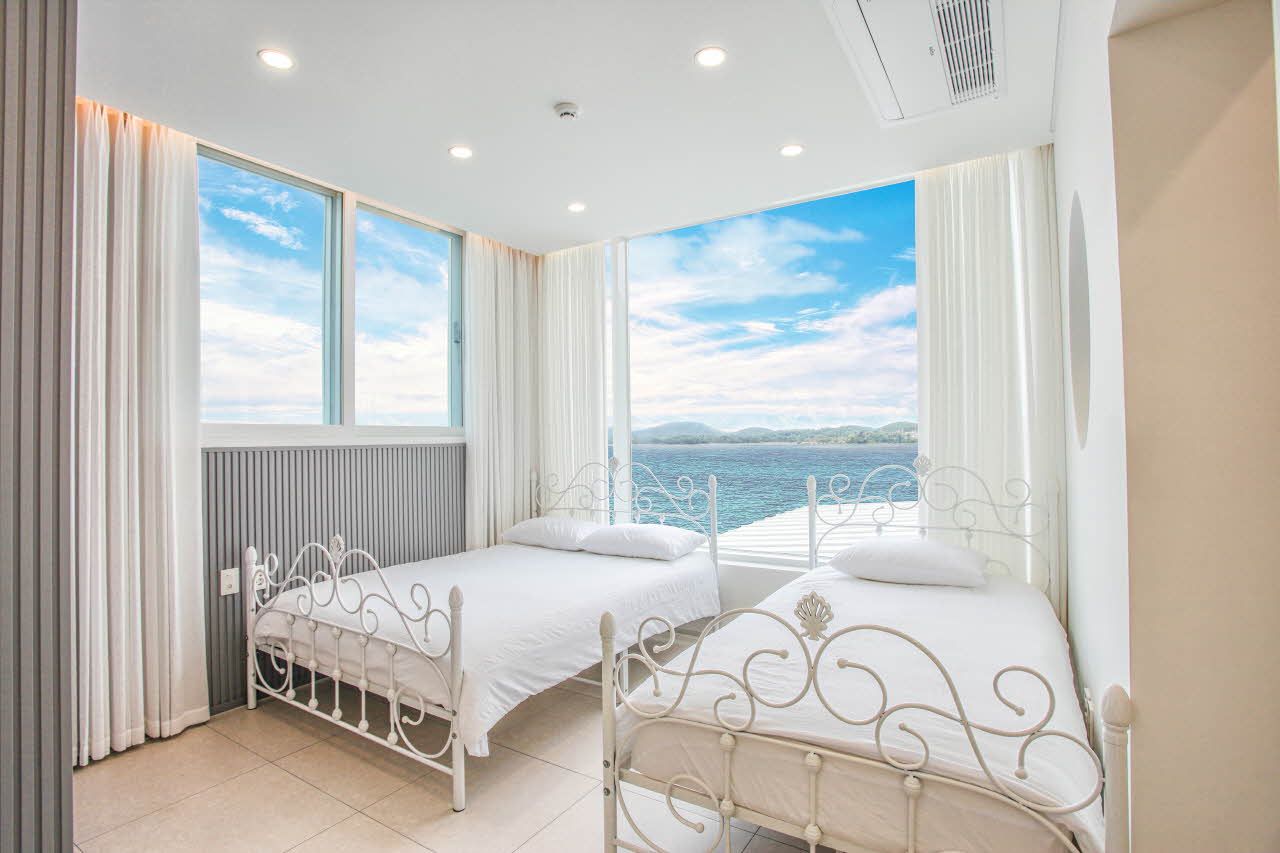 한바다 키즈 풀빌라  대부도 풀빌라 수영장