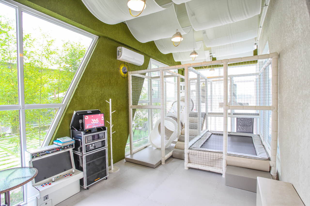 한바다 키즈 풀빌라  대부도 풀빌라 수영장